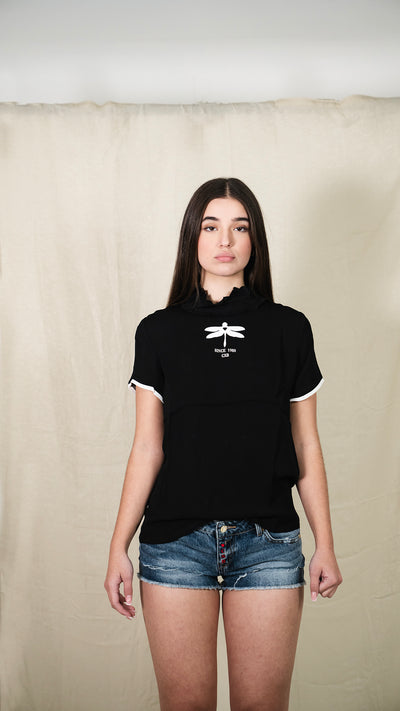 The one and only moth - Blouse black