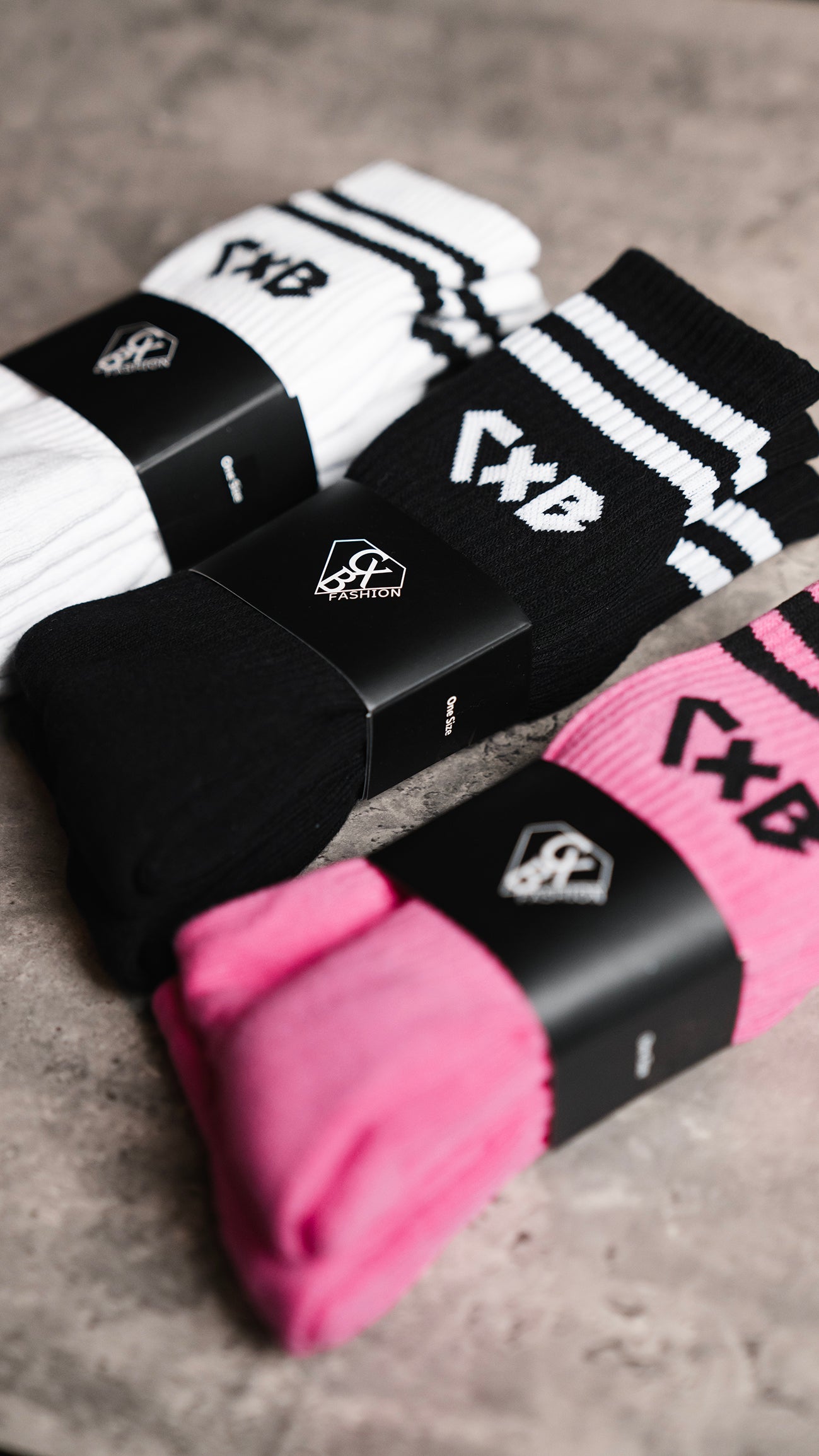 The men's socks - Pink 2 pieces